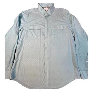 CALVIN KLEIN Men’s Long Sleeve Button Down Medium
